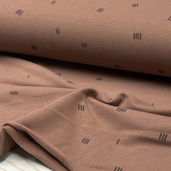 Felpa/Sweat  , Cioccolato con Strisce