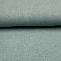 Mussola - Garza di Cotone doppio, Verde Antico