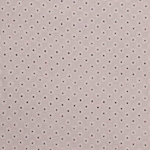 Mussola o Doppia Garza di Cotone Ricamato,...