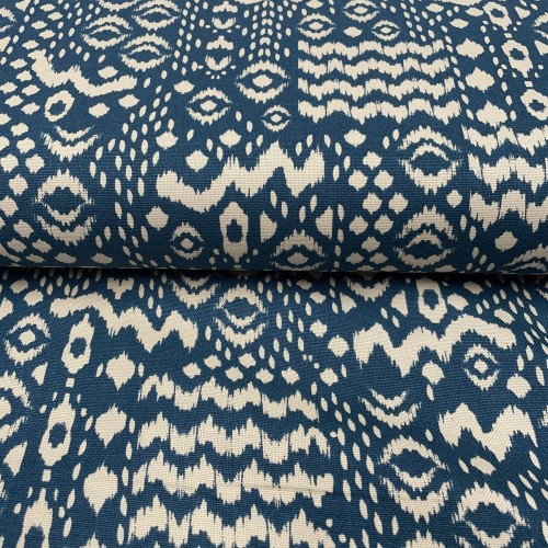 Canvas di Cotone Bohemian, Petrol