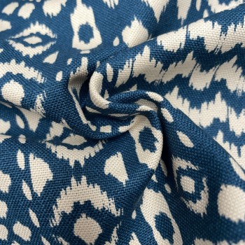 Canvas di Cotone Bohemian, Petrol