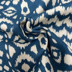 Canvas di Cotone Bohemian, Petrol