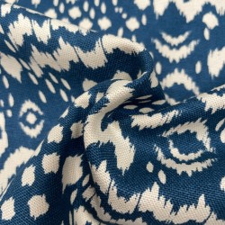 Canvas di Cotone Bohemian, Petrol