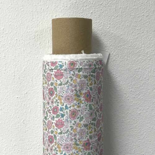 Cotone Stampato, Fiori Variazioni di Rosa