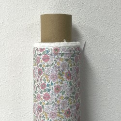 Cotone Stampato, Fiori Variazioni di Rosa