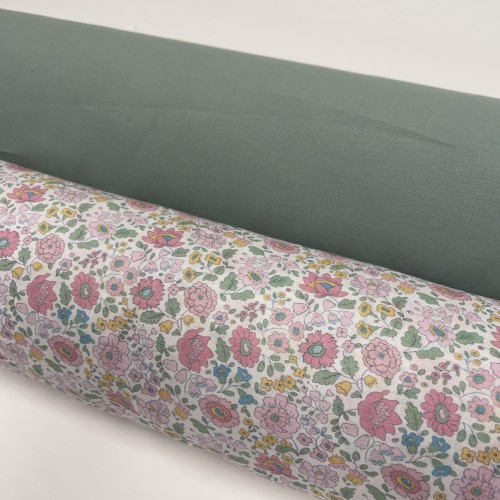 Cotone Stampato, Fiori Variazioni di Rosa