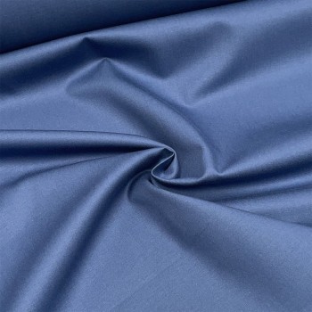 Gabardine di cotone, Tinta Unita, Azzurro