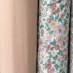 Gabardine di cotone, Tinta Unita, Rosa