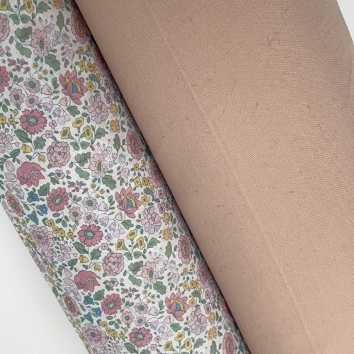 Gabardine di cotone, Tinta Unita, Rosa