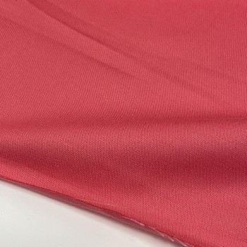 Gabardine di cotone, Tinta Unita, Rosso Fragola 2
