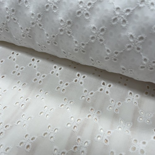 Voile con Pizzo, Bianco