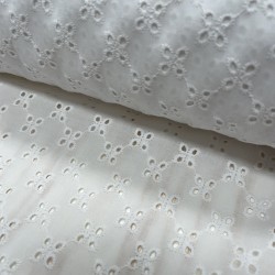 Voile con Pizzo, Bianco