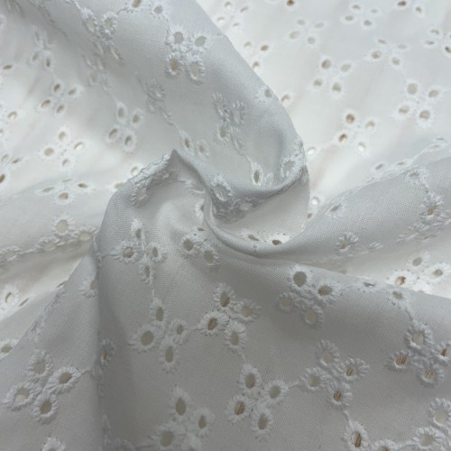 Voile con Pizzo, Bianco