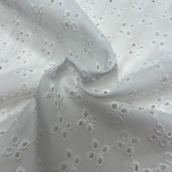 Voile con Pizzo, Bianco