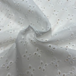 Voile con Pizzo, Bianco