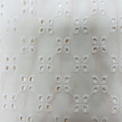 Voile con Pizzo, Bianco