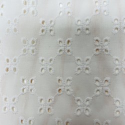 Voile con Pizzo, Bianco