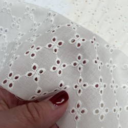 Voile con Pizzo, Bianco