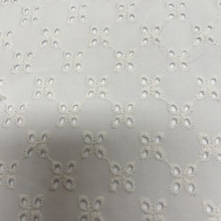 Voile con Pizzo, Bianco