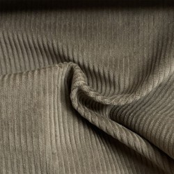 Velluto di cotone a coste Larghe, Taupe