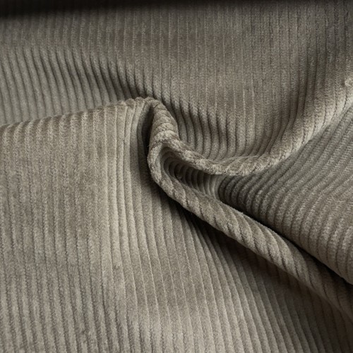 Velluto di cotone a coste Larghe, Taupe