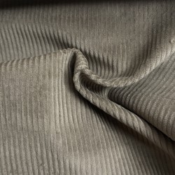 Velluto di cotone a coste Larghe, Taupe