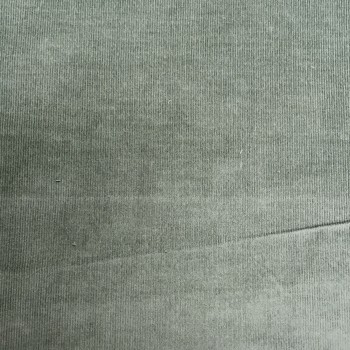 Velluto di cotone a coste sottili, Elastico, Verde 2