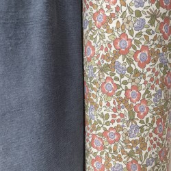 Velluto di cotone a coste elastico, Jeans