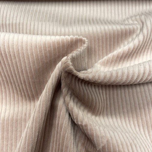Velluto di cotone a coste Larghe, Rosa