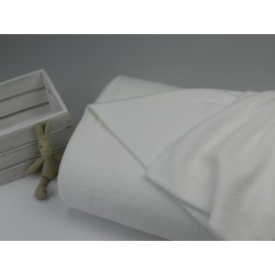 Spugna morbida per bavaglino, Stretch, Cotton Knit, Ecru
