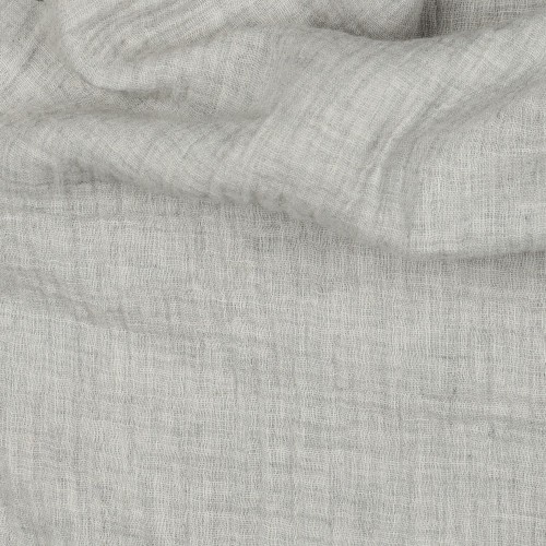 Mussola o Doppia Garza di Cotone, Ecru Melange