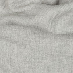 Mussola o Doppia Garza di Cotone, Ecru Melange