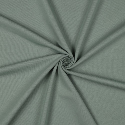 Felpa/ French terry garzato Bio, Blu Verde Menta