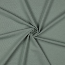 Felpa/ French terry garzato Bio, Blu Verde Menta