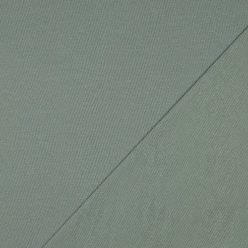 Felpa/ French terry garzato Bio, Blu Verde Menta