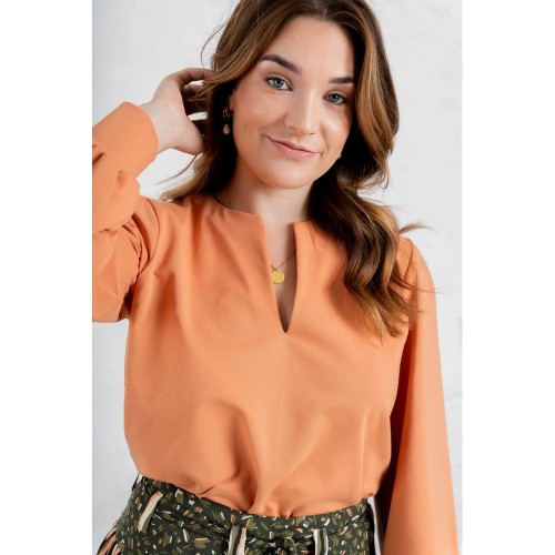Felpa/ French terry garzato Bio, Blu Verde Menta