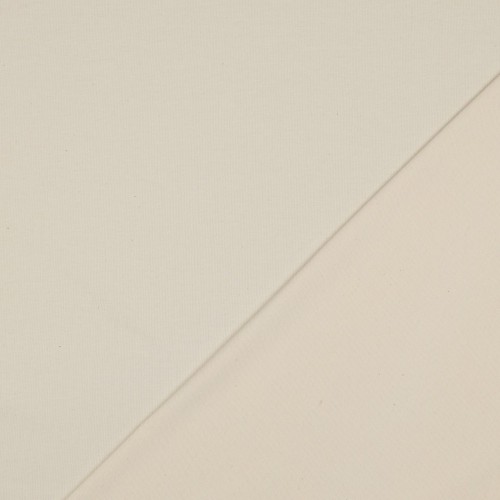 Jersey di Cotone Biologico GOTS, Beige Natural