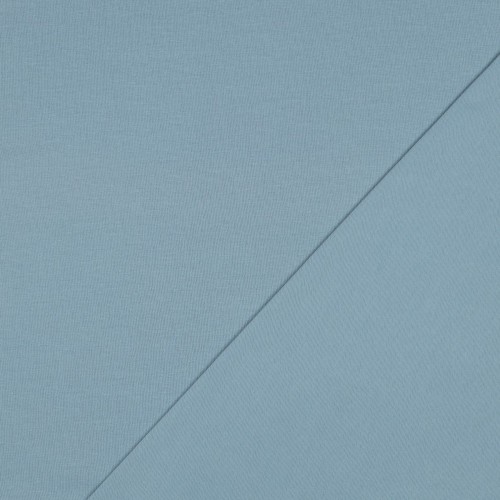 Jersey di Cotone Biologico GOTS, Celeste