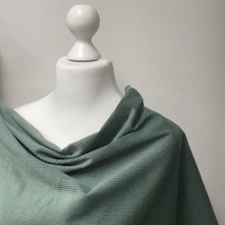 Velluto di cotone a coste Larghe, Verde Muschio
