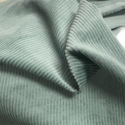 Velluto di cotone a coste Larghe, Verde Muschio