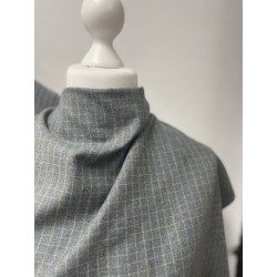 Cotone Bio Invernale, Grigio Scuro , Quadri Celesti