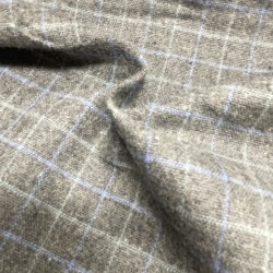 Cotone Bio Invernale, Grigio Scuro , Quadri Celesti
