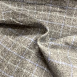 Cotone Bio Invernale, Grigio Scuro , Quadri Celesti