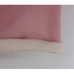 Felpa / Sweat ,Jogging, Glitter , Rosa Melange