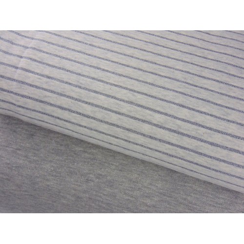 Felpa / Sweat, Jogging  Glitter , Grigio Melange