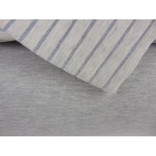 Felpa / Sweat, Jogging  Glitter , Grigio Melange