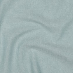 Cotone Popeline, Filo in tinta, Verde Acqua
