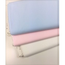 Popeline 50s, Cotone Bio, Bianco