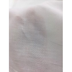 Popeline 50s, Cotone Bio, Bianco