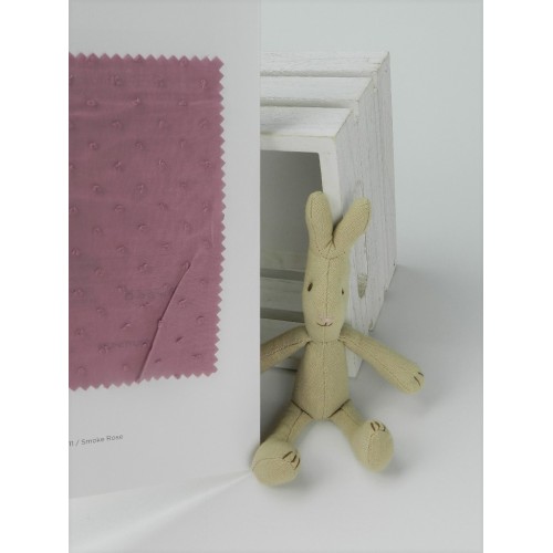 Plumeti Cotton Liso Color  ricamo in rilevo ,...